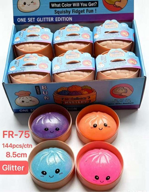 Glitter Jelly Squishy Dumplings