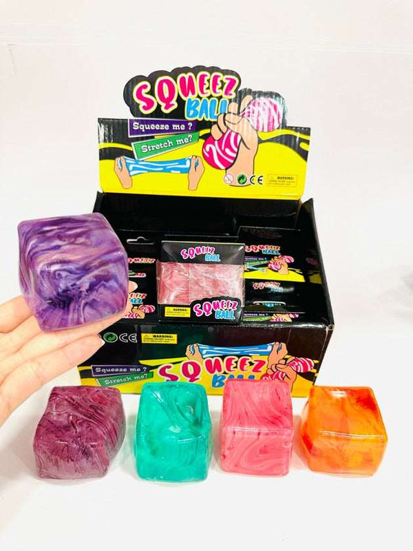 Strip Gummy Squishy Cube