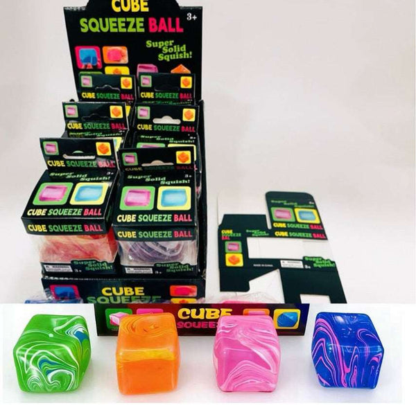Strip Gummy Squishy Cube