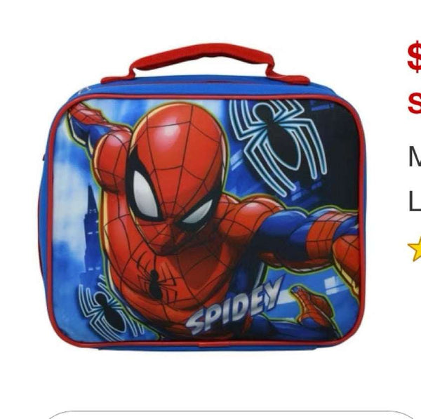 Spiderman Rectangle Lunch Bag