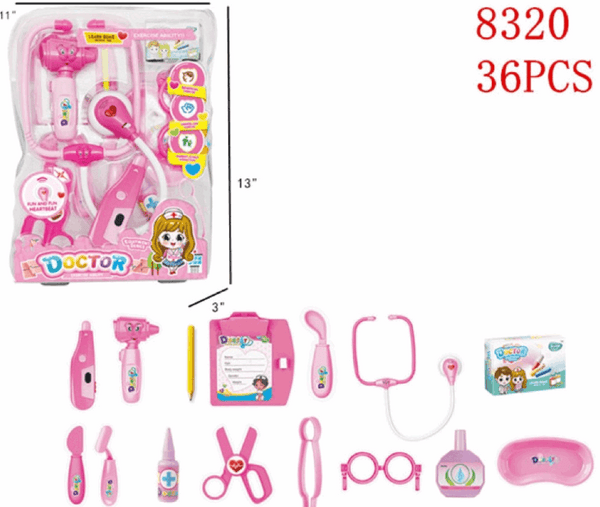 Doctor Set Pink w/ Light & Sound