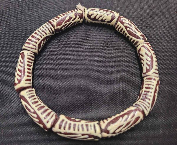 African glass beads, Ghana beads for jewelry making, AAB# 1669