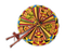 African Handmade Folding Fan – Ankara Print