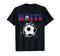 Haiti Soccer Fans Jersey Haitian T-Shirt - Minimalist Print Unisex