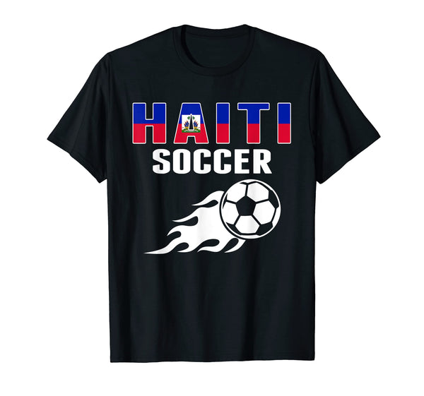 Proud Haiti Soccer Fans Jersey Pride T-Shirt - Streetwear Style for Adults