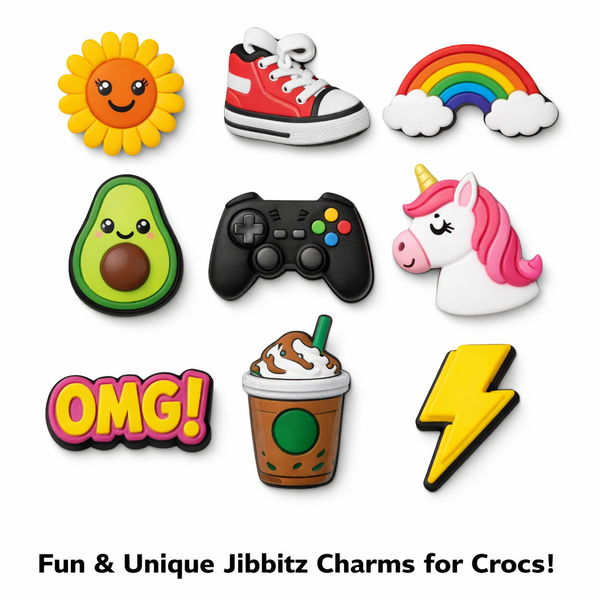 Lustige & Einzigartige Jibbitz Charms für Crocs