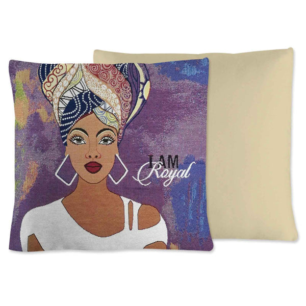 I Am Royal Cushion Cover