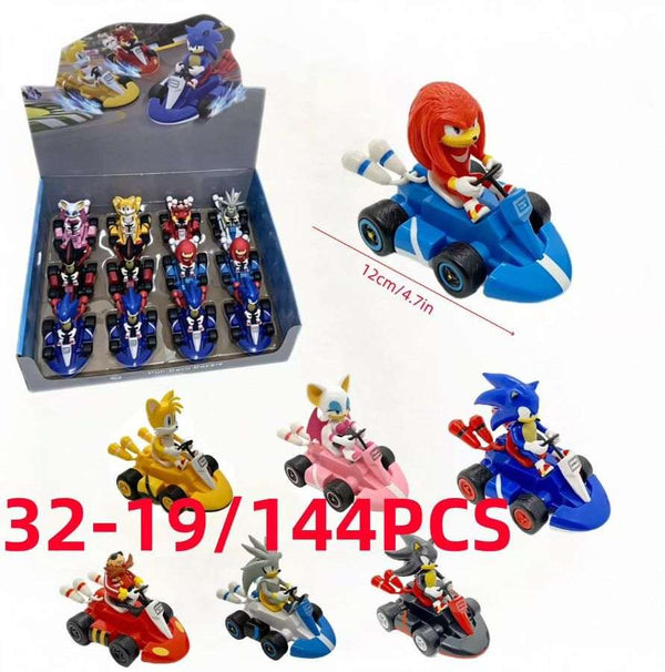 Sonic Pull Back Cars