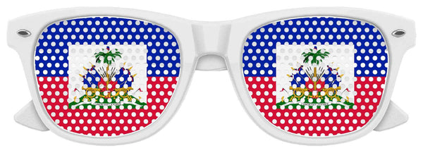 HAITI FLAG World Cup Party Sunglasses