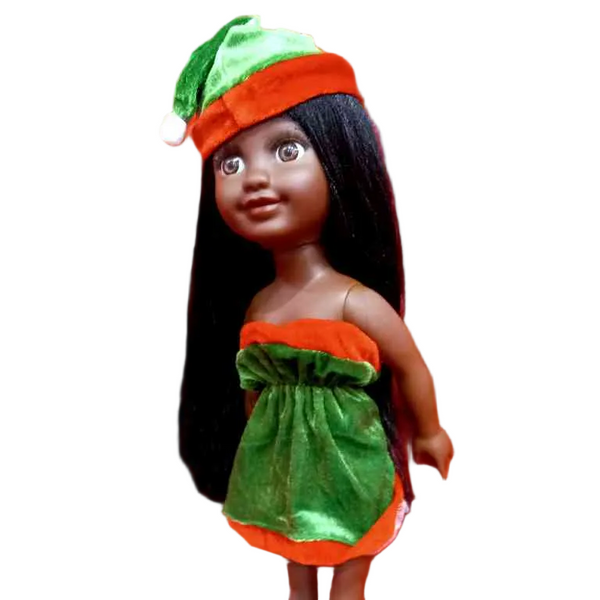 Baby Black Dolls For Kids - 18 inches