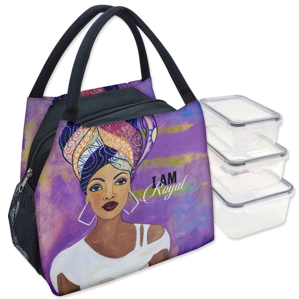 I Am Royal Lunch Bag Set