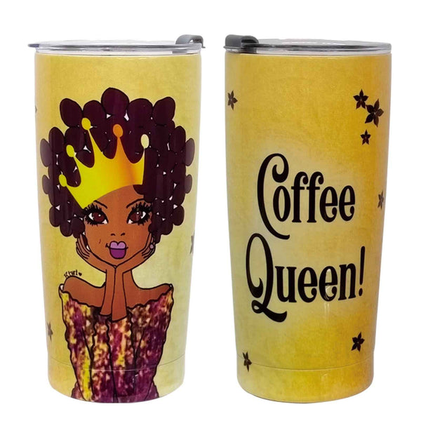 Coffee Queen Travel Tumbler