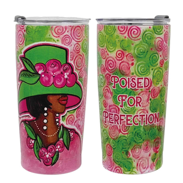 Poised For Perfection Travel Tumbler