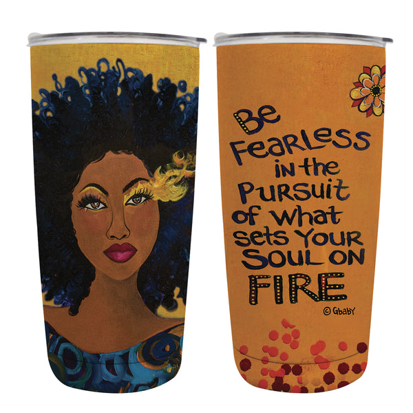 Soul On Fire Travel Tumbler