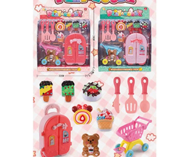 Dessert Luggage Refrigerator Play Set