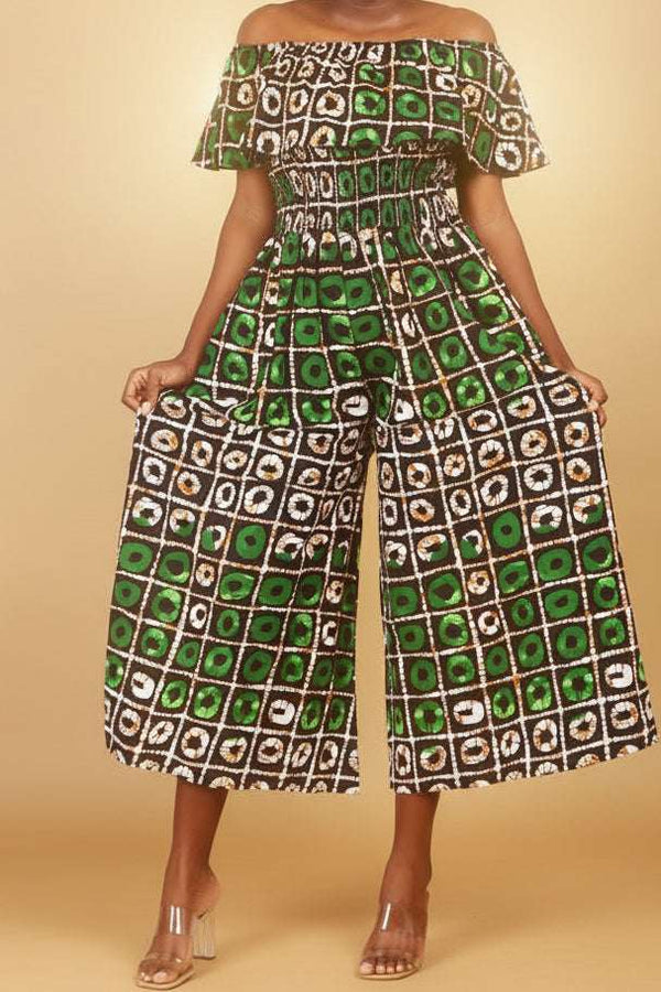 Jump Suit Long – African Print Long Jumpsuit