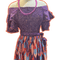 African Purple Women's Dress – Afrocentric Cultural Fashion Dashiki | Fusion Dolls