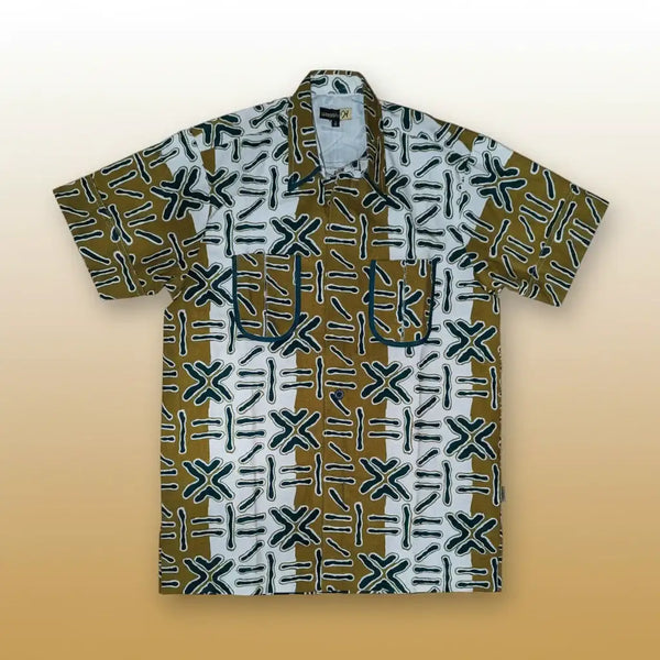 Woodin Print Set – West African Wax Print Outfit