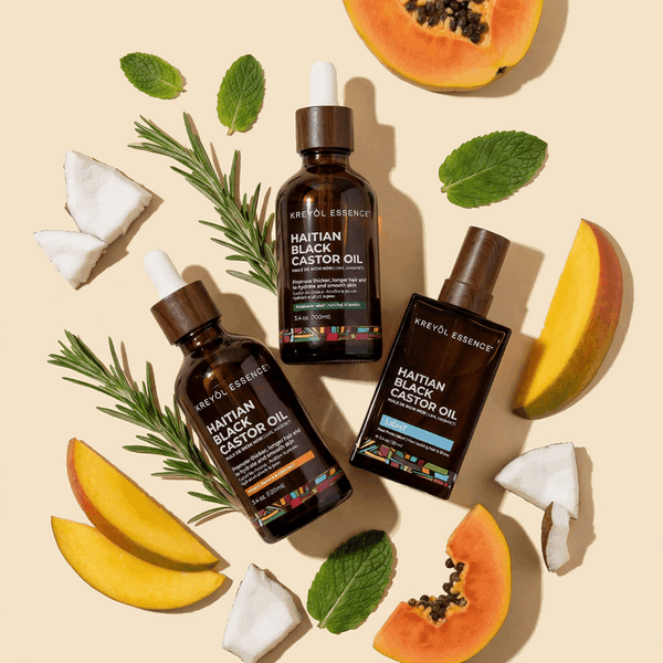 Pure Castor Oil for Hair Growth & Skin – Natural Cold-Pressed