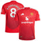 B. Fernandes Manchester United Soccer Jersey — Kids