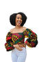 African Print Crop Top – Ankara Style