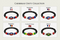 Caribbean Flag Beaded Bracelet — Country Pride Bracelet