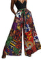 African Print Patchwork Harem Pant