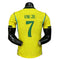 Brazil Vini Jr. Kids Soccer Jersey Set – Top & Pants Football Fan Kit