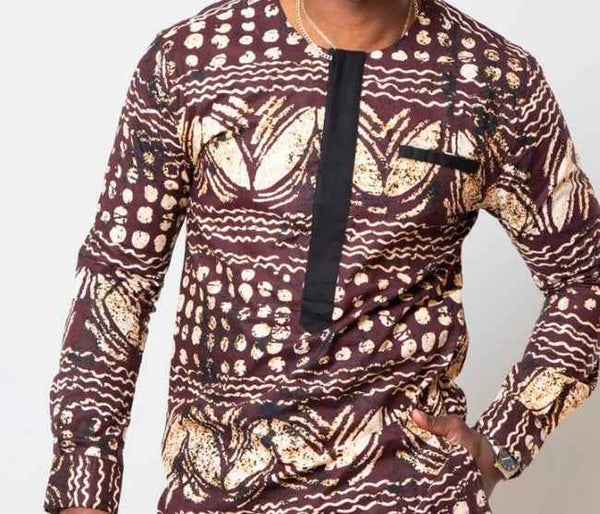 Dashiki Button Shirt – Men's African Print Top