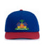 Gorra Snapback de Haití - Rojo/Azul