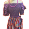 Vestido africano morado