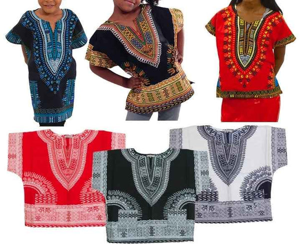 Kids Dashiki – African Print Top