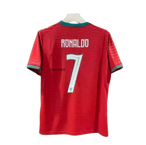 Portugal Ronaldo CR7 Kids Soccer Jersey Set – Top & Pants Football Fan Kit