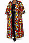 African Print Kimono