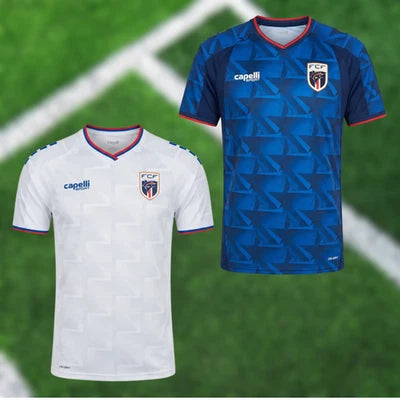 Kap Verde FCF Fußballtrikot – Blau