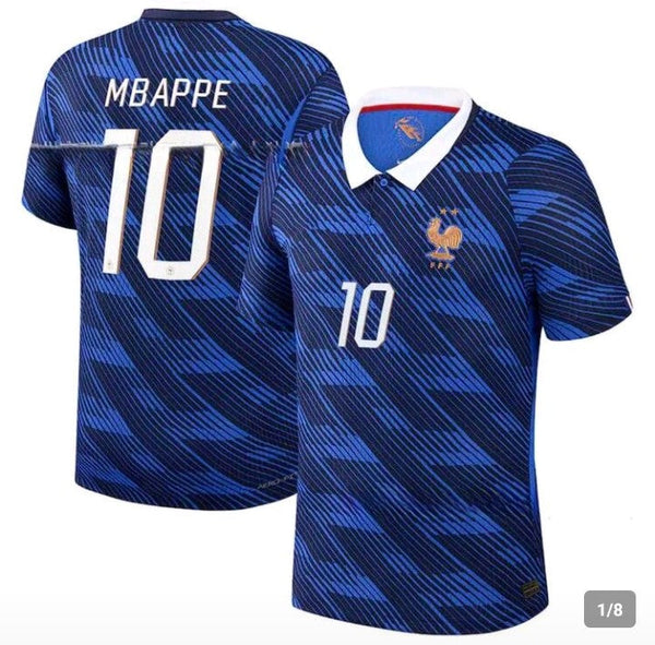 France Mbappé Soccer Jersey – Men's Football Fan Shirt
