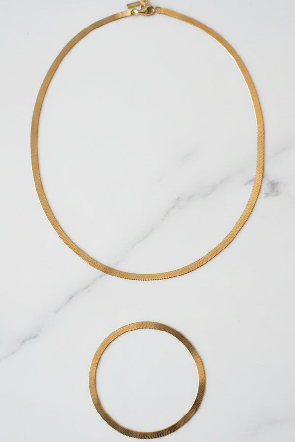 African Chain & Bracelets Set – Matching Jewelry Combo