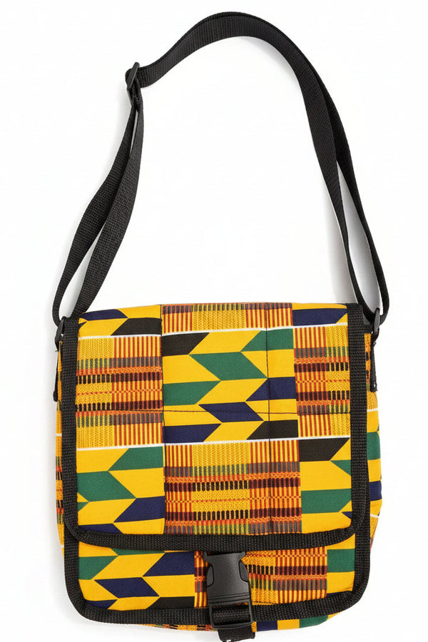 Afrocentric Crossbody Bag – Bold African Print Shoulder Bag | Fusion Dolls