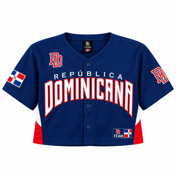 Lady Crop Top - Dominican Republic