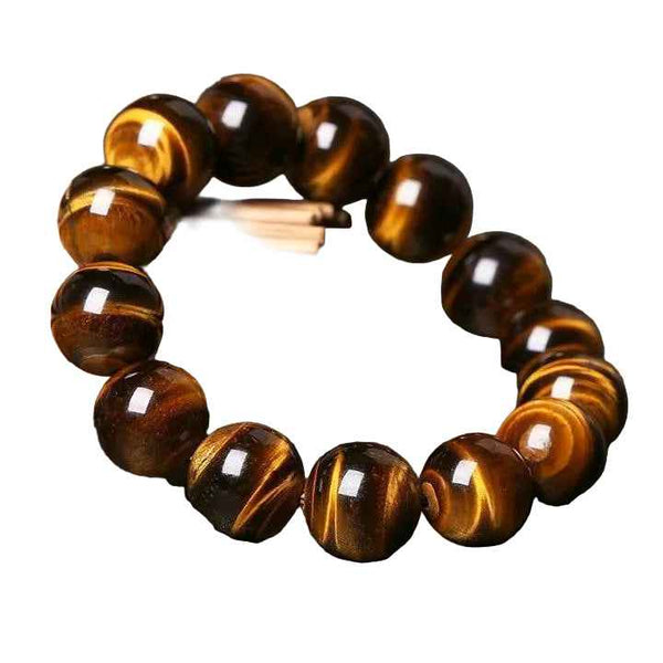 Tiger Eye Statement Bracelet – Premium | Fusion Dolls