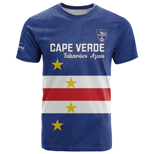 Kap Verde FCF Fußballtrikot – Blau