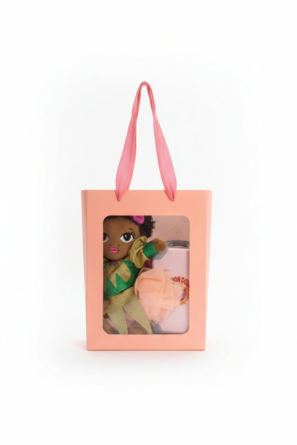 Doll Package Set – Suitcase, Soft Doll & Cloth Outfits | Fusion Dolls