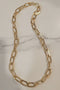 African Chain Necklace Without Bracelets – Minimalist Statement Piece