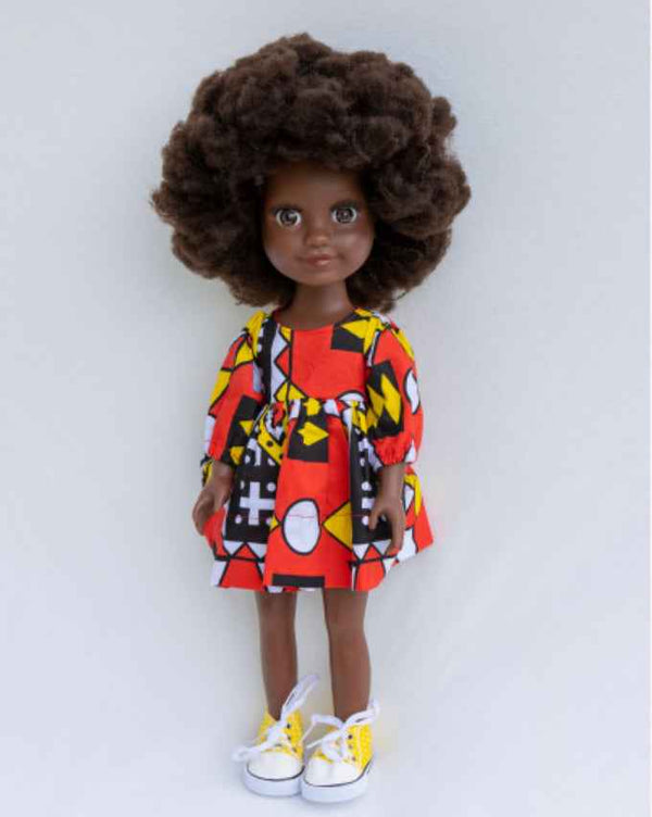 Baby Black Dolls For Kids - 14 inches